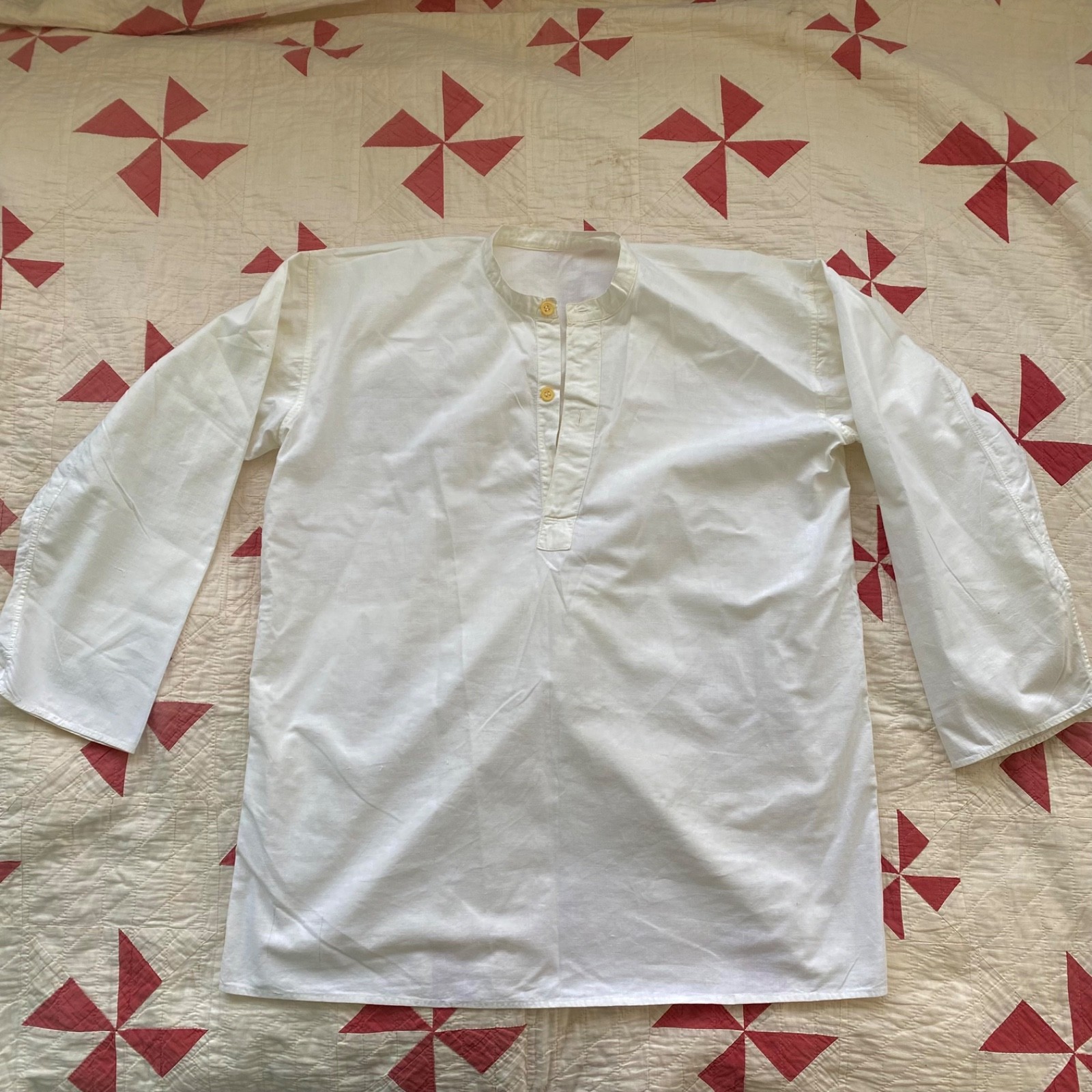 Vintage 30s? european army military work cotton under shirt