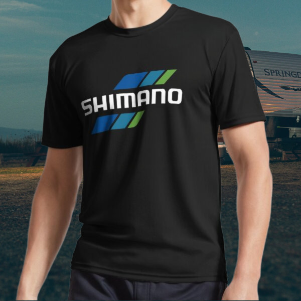 Triple Shimano Fishing Tackle Active Logo T-Shirt Funny Size S to 5XL