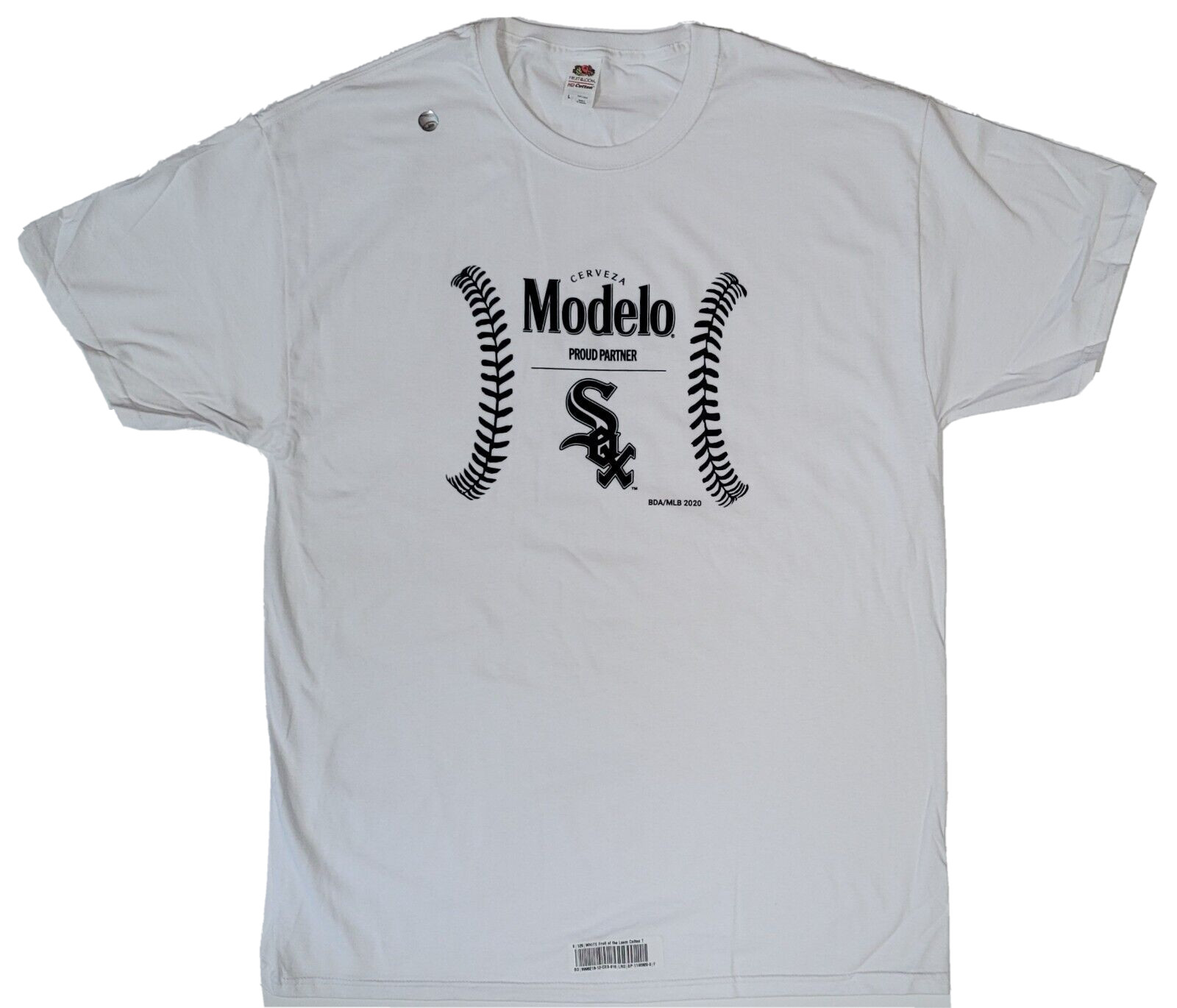 Cerveza Modelo Beer White Sox Baseball Promotional T-Shirt