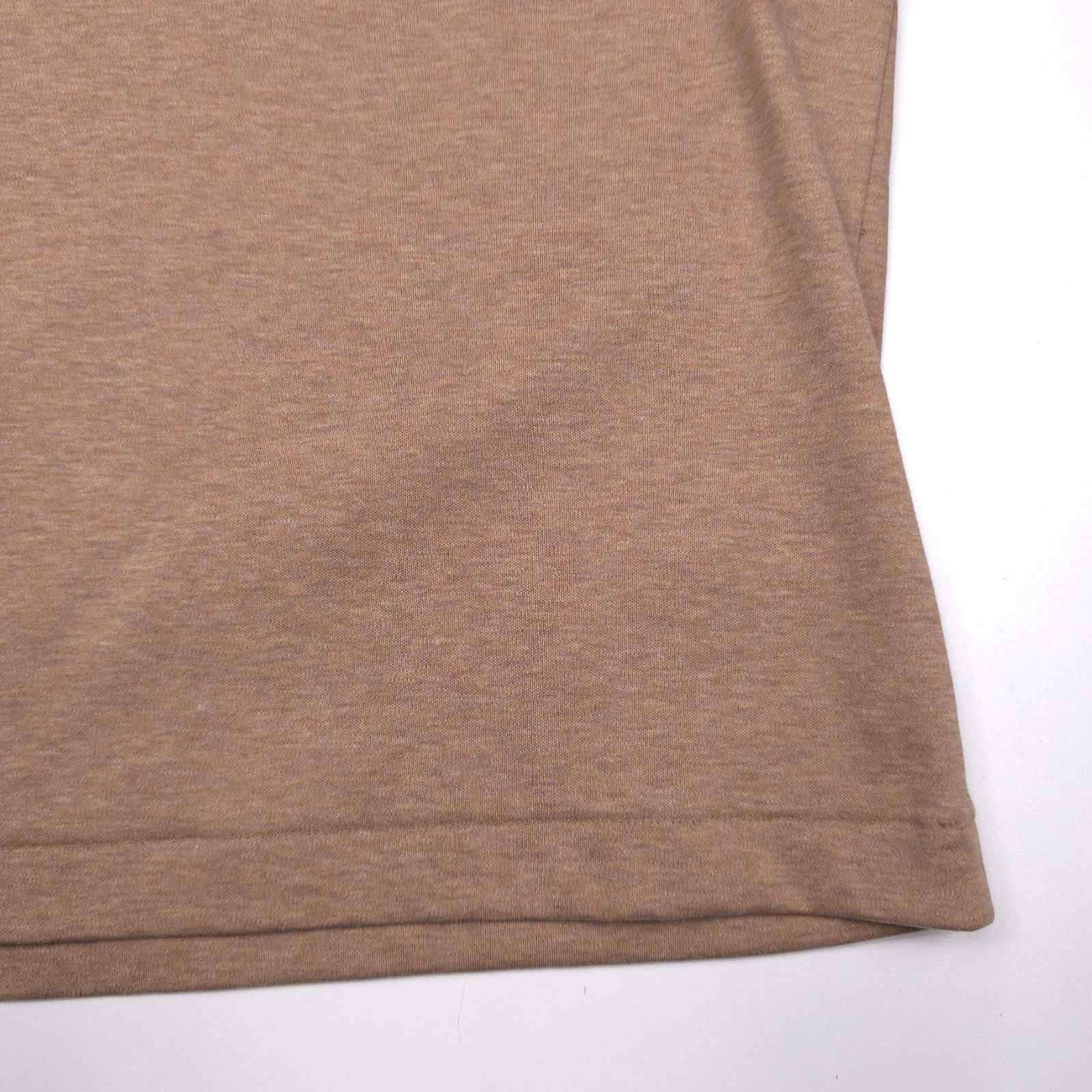 Polo Ralph Lauren Soft Cotton T-Shirt Men Medium Custom Slim Beige Cloud Heather