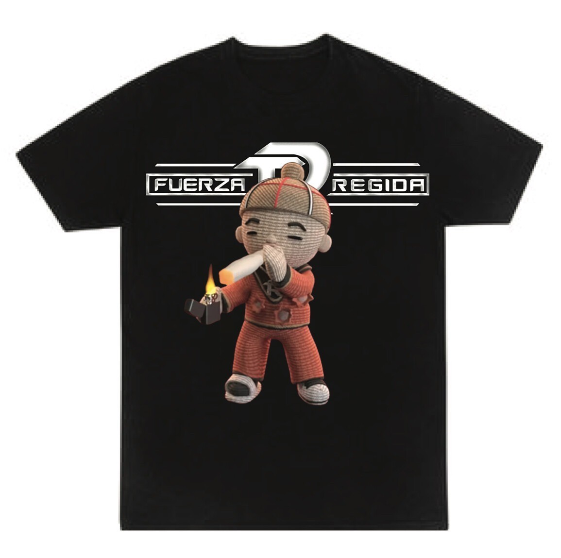 Christmas gift Fuerza Regida Cotton Unisex All Size T-Shirt 23D1012