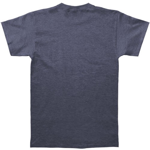 Men’s Run DMC Classic Logo On Soft Tee Slim Fit T-shirt Small Grey