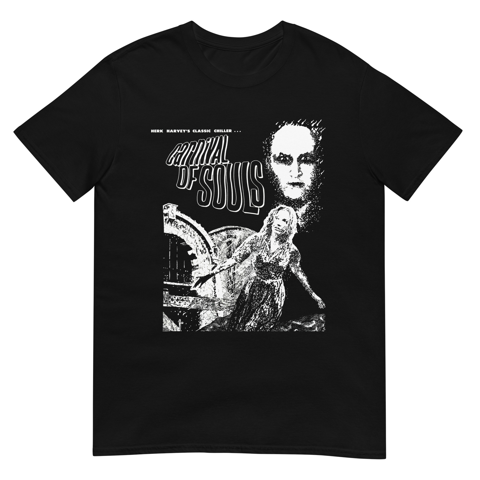 CARNIVAL OF SOULS – T-Shirt Horror Zombies 1962 Classic Horror Halloween Fun