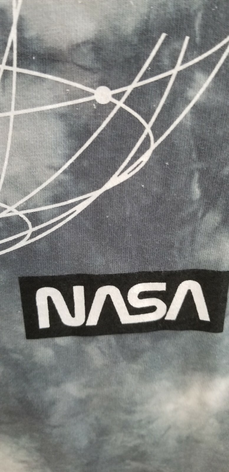 Hyper Space NASA T-Shirt 100% Cotton Grey Size: Medium, Large, 2XL, 3XL