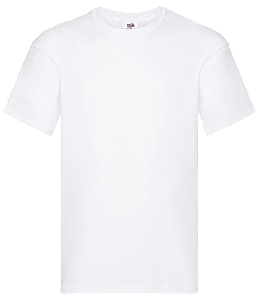 Fruit of the Loom Original SS12 T-Shirt 5 Pack | Mens Plain Cotton Workwear Tee