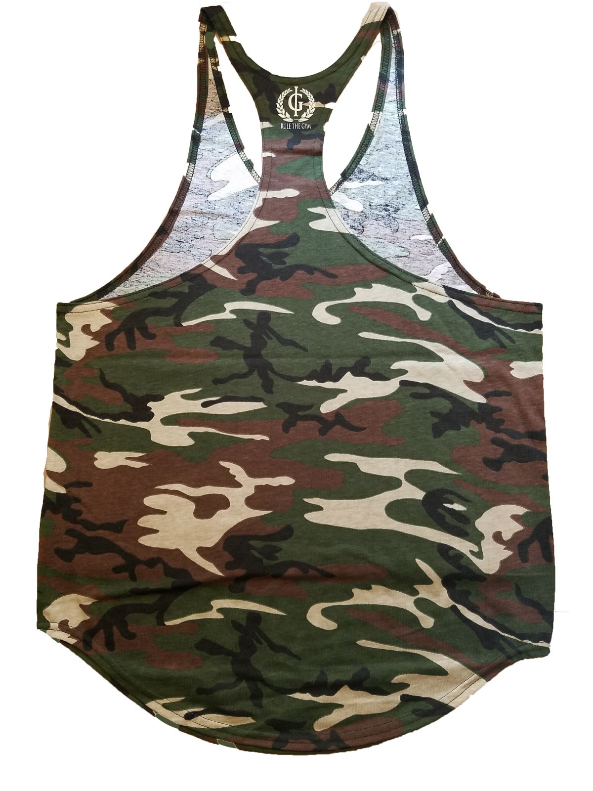 Iron Gods Camo Workout Tank Top Y-Back Tank Gym Apparel Muscle Weight Training