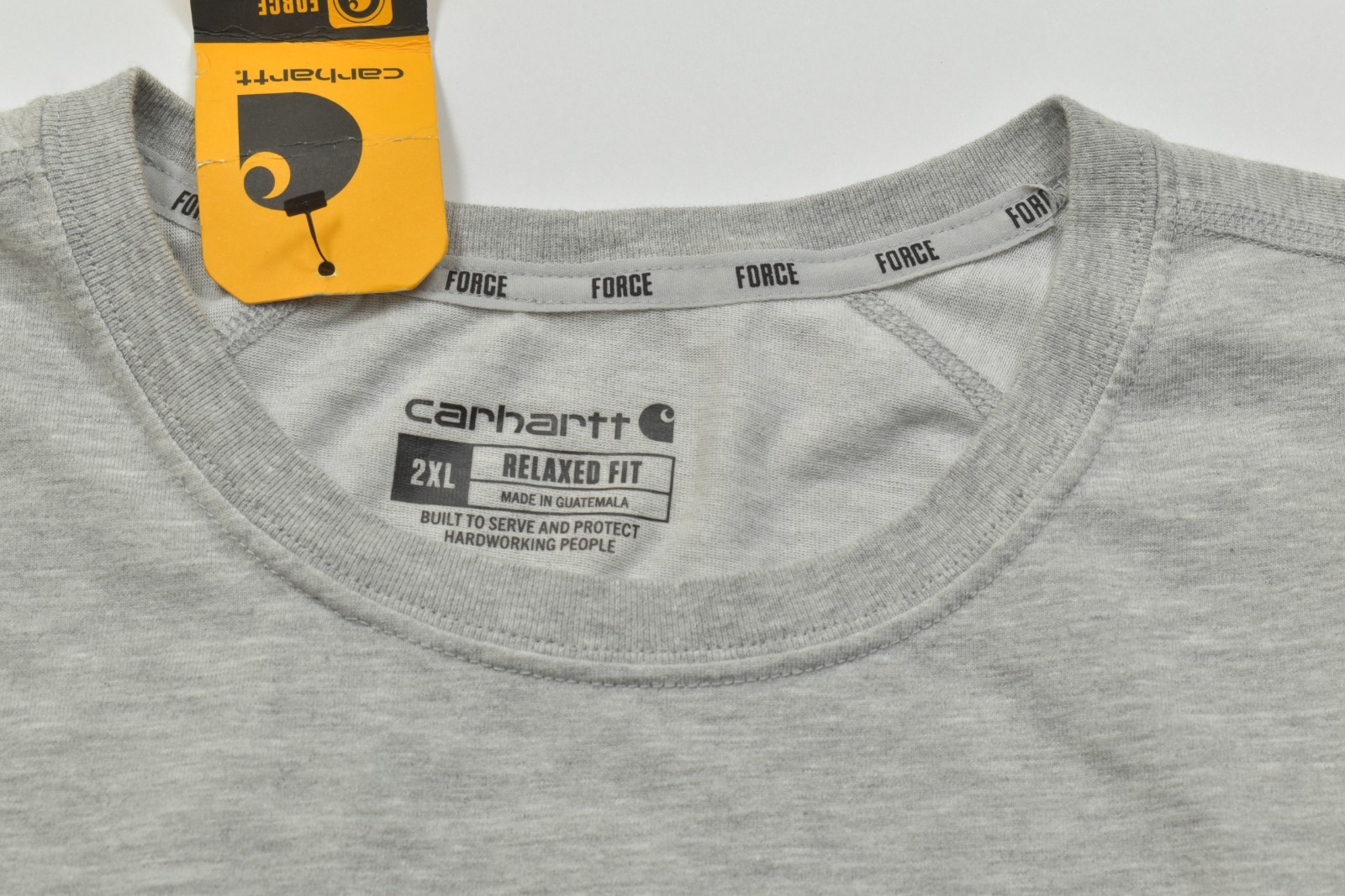 Carhartt Force Mens 2XL Gray Team Rubicon Disaster Response Short Sleeve Graphic