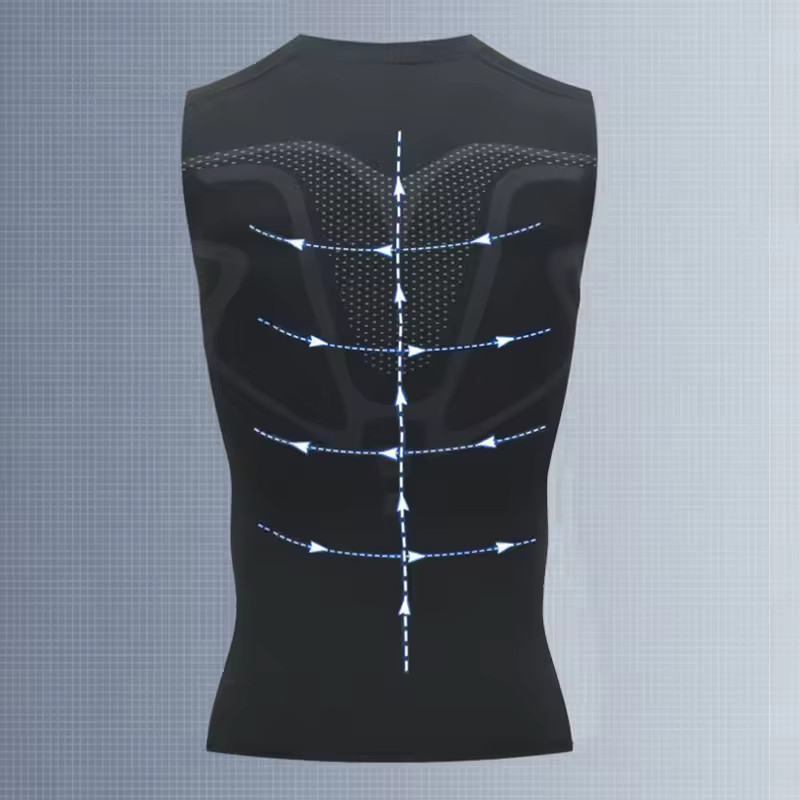Shaperluv Male Shaper Tank Chest Gynecomastia Compression Tank Top