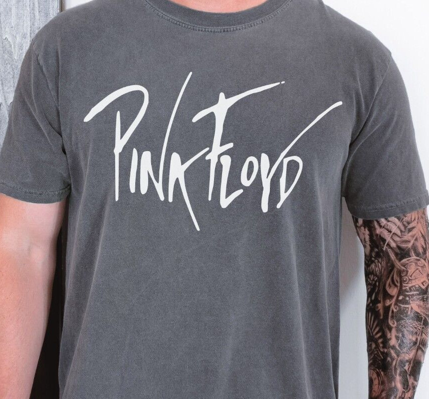 Pink Floyd T-Shirt 70s English Rock Band Vintage Black Comfort Colors 1717 Tee