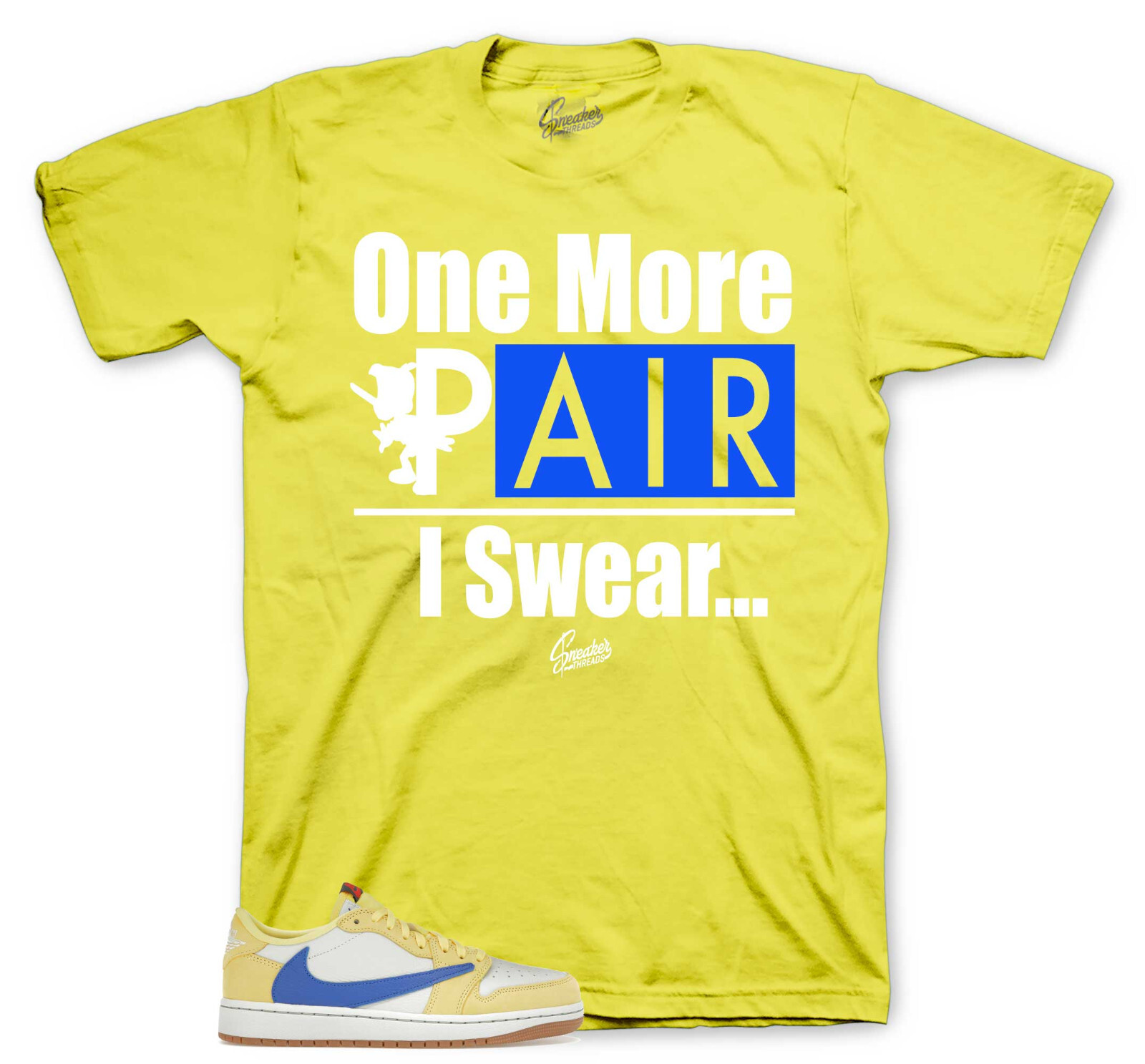 Shirts To Match Jordan 1 Canary Yellow Travis Scott – One More Pair Sneaker Tees