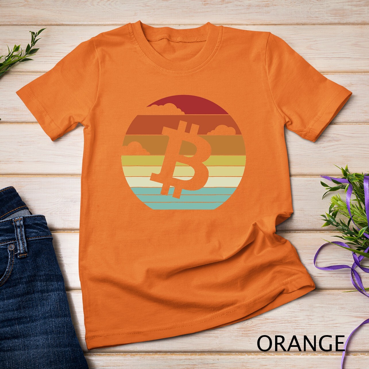 Crypto Cryptocurrency Blockchains Bitcoin T-Shirt Unisex T-shirt