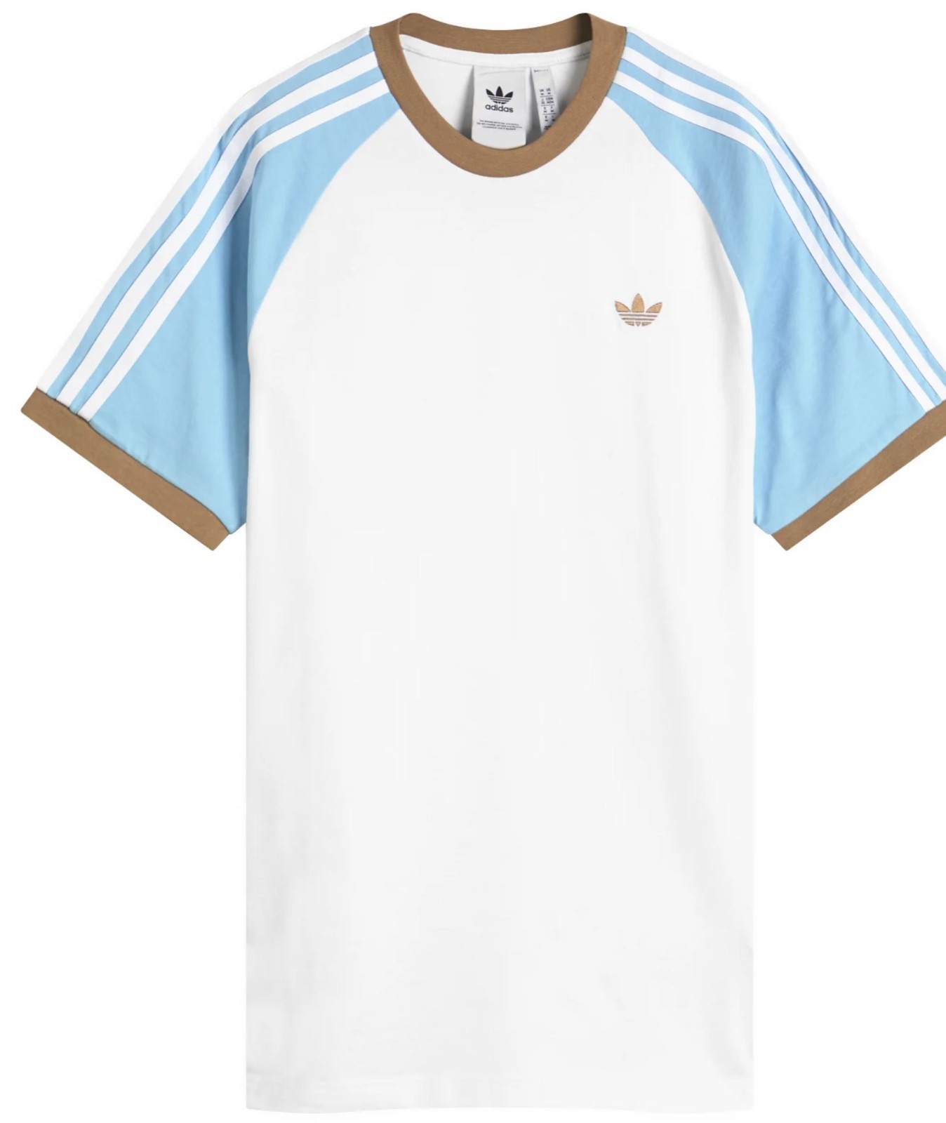 NEW MENS ADIDAS ORIGINALS 3-STRIPES CALIFORNIA TREFOIL SHIRT ~SIZE LARGE #K96