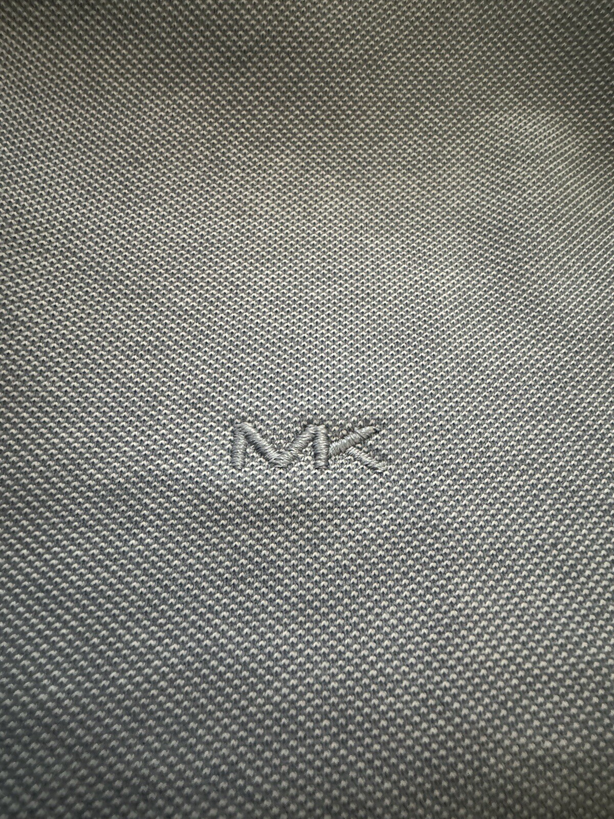 Michael Kors, Mens XXL V-Neck Tee Shirt, Chambray Short Sleeve, NWT