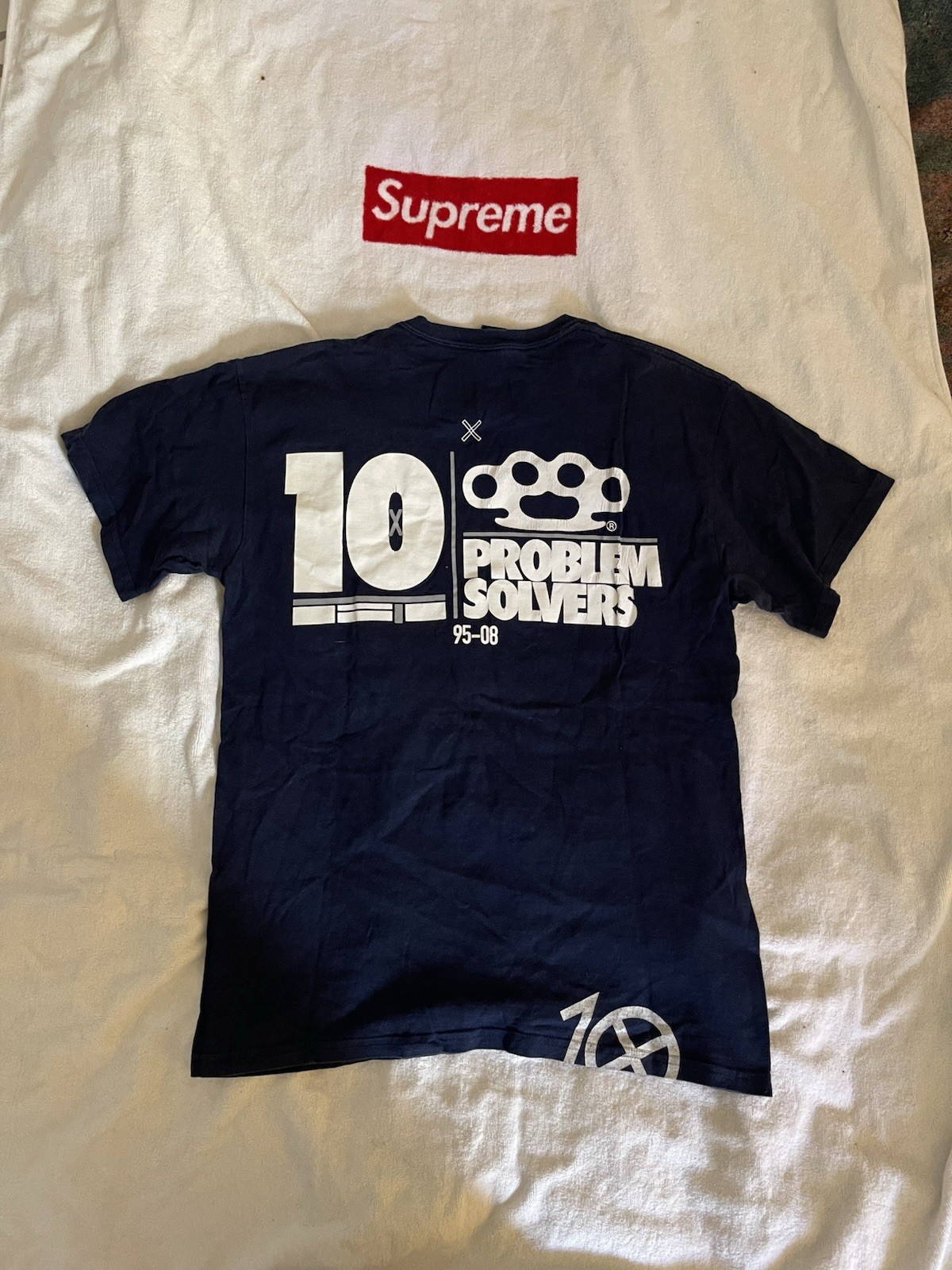10 Deep Truth Hurts Vintage T Shirt Navy Sz M 100 % Authentic