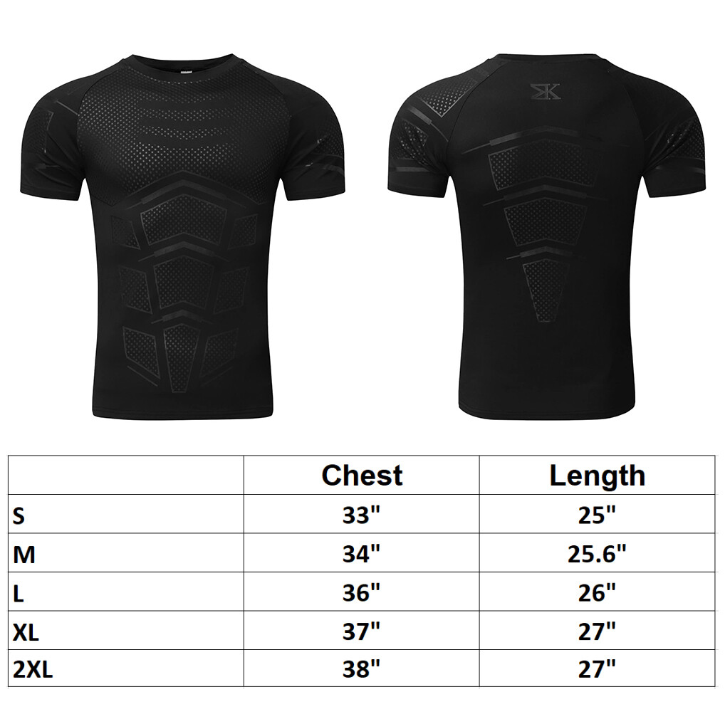 ON SALE!! Compression Athletic Fitness Shirt Base Layer Top Sports Gym Tight Dry
