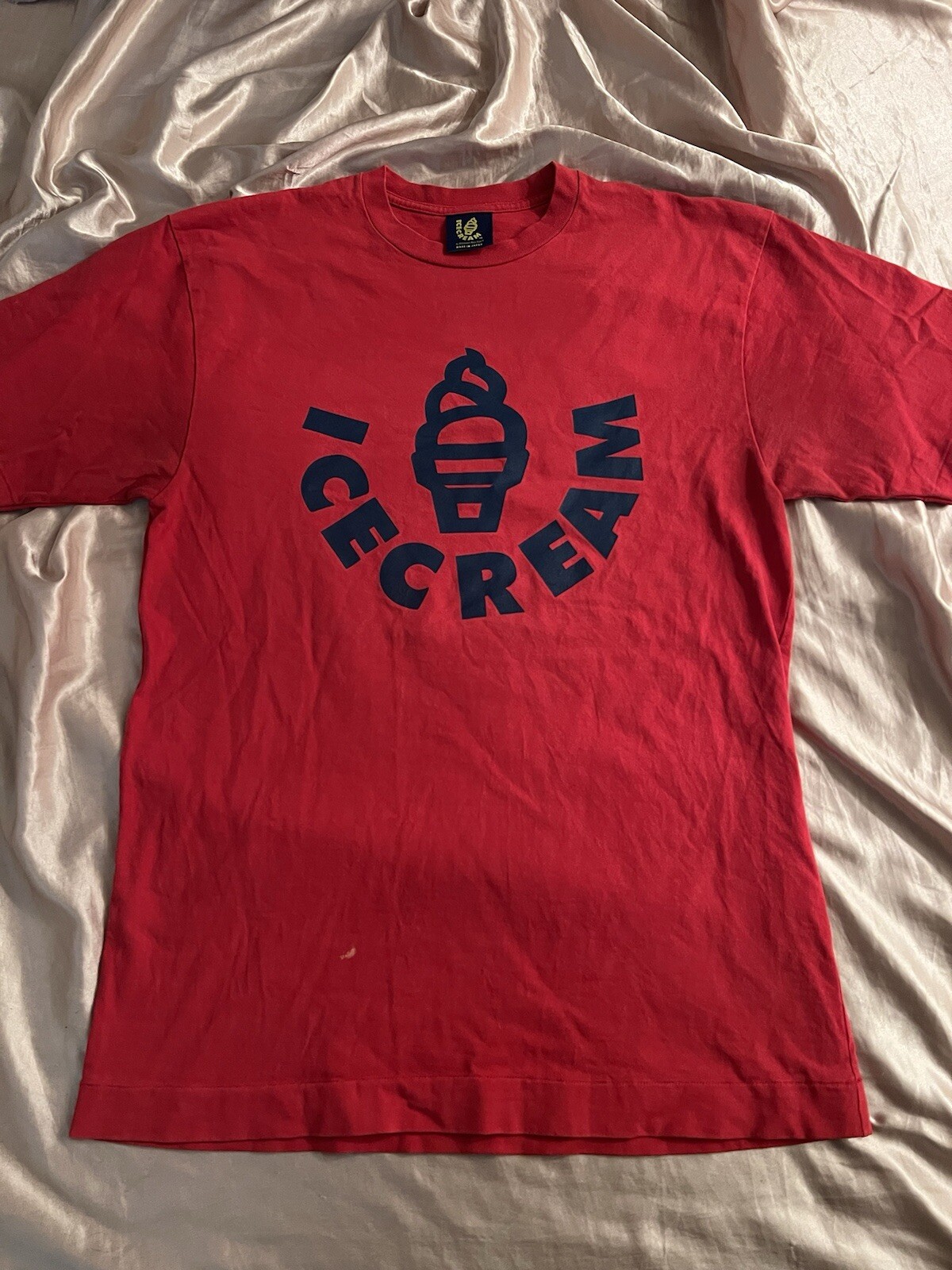 Rare Vintage Icecream T Shirt OG Billionaire Boys Club Pharrell Size L Thick