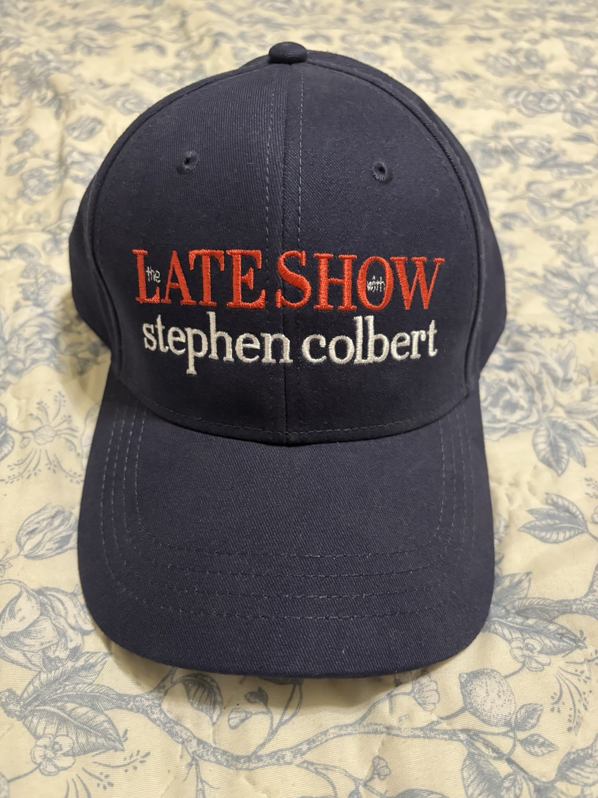Late Show Stephen Colbert Trucker SnapBack Baseball Hat cbs jimmy kimmel trump