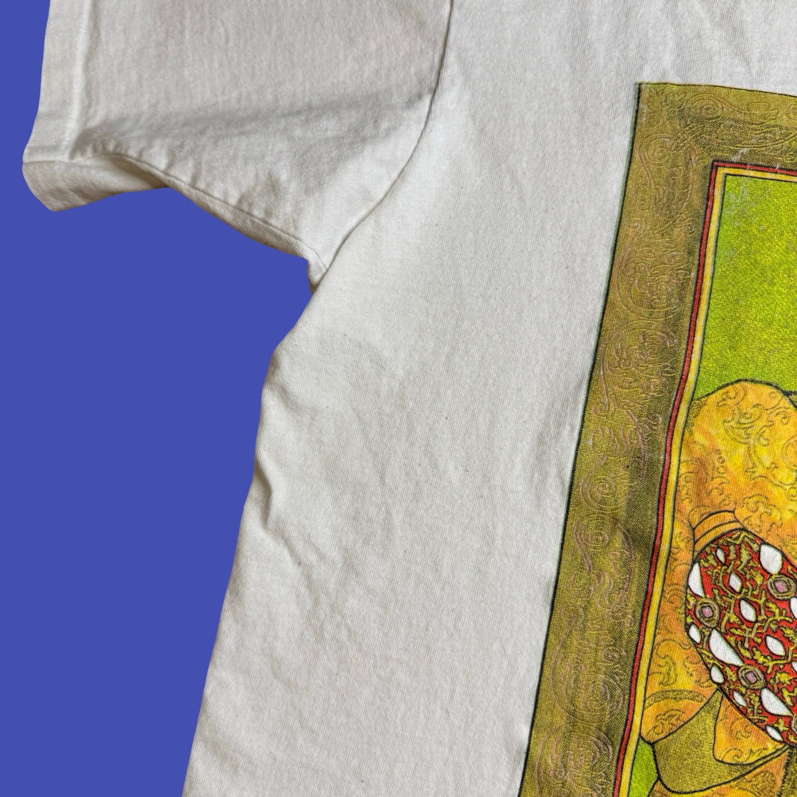 1995 The Simpsons Homer The VIII King T Shirt White 2 Sided Cartoon Vintage