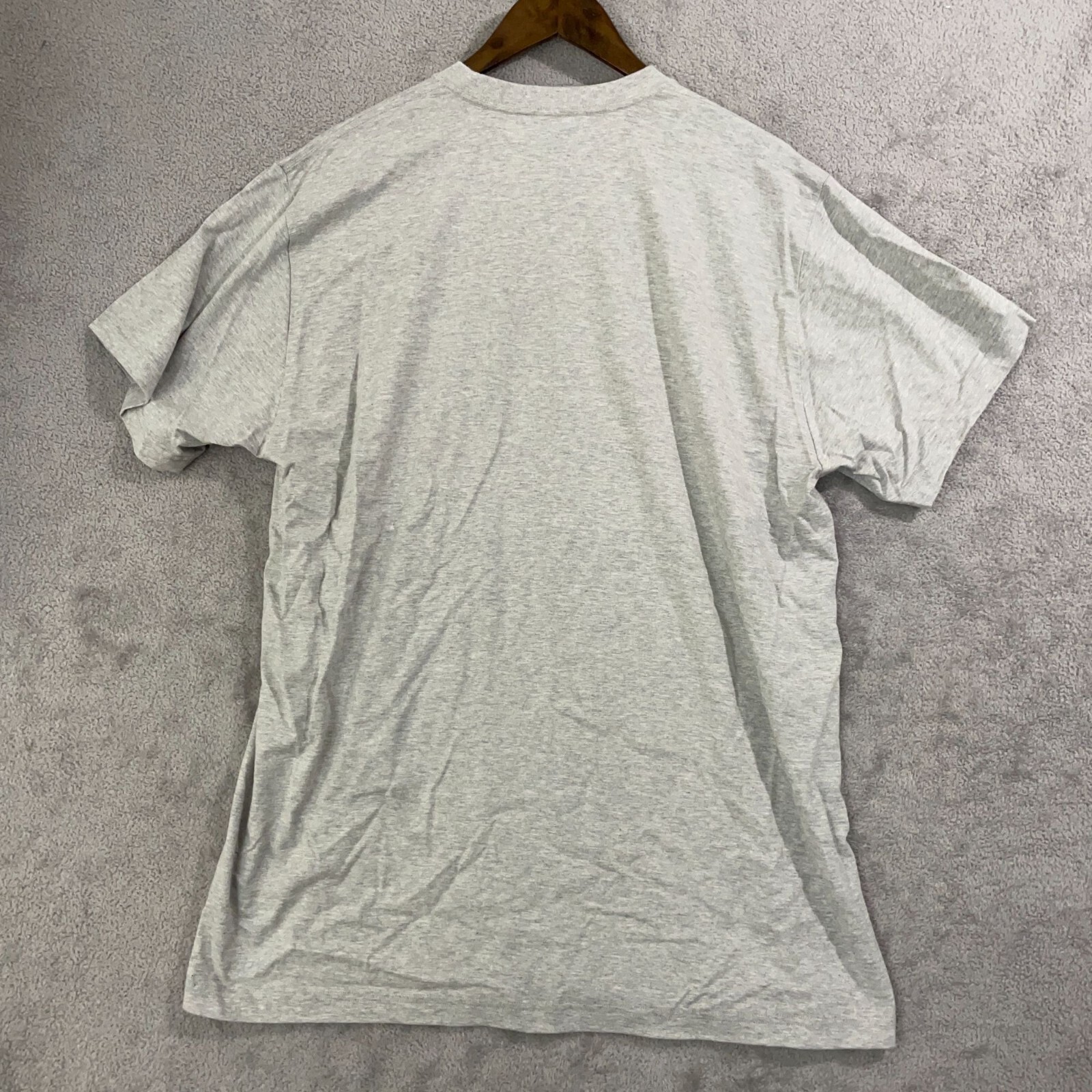 NWOT Lands’ End Men’s XL Gray Crewneck T-Shirt 46-48 100% Cotton