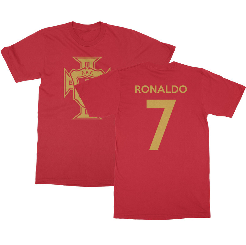 Ronaldo 7 Jersey Style – Portugal Soccer Cup Fan Unisex T-Shirt