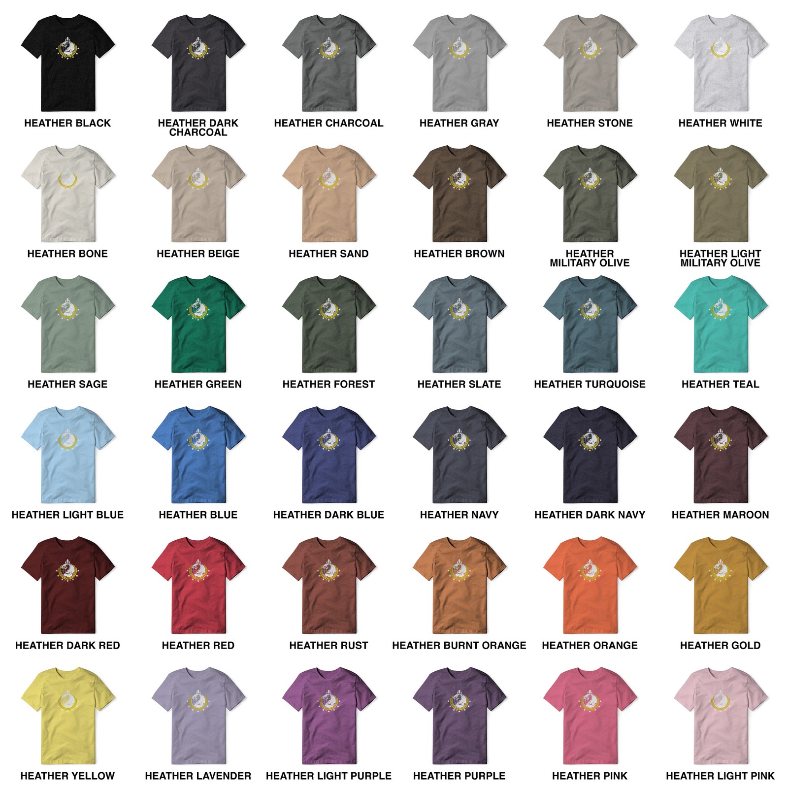 Super Earth Logo : Helldiver Game, Cotton/Poly Blend Tee