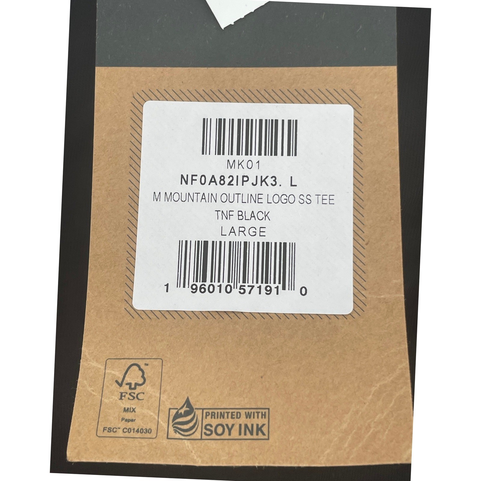 The North Face T-Shirt Never Stop Exploring LG Black NWT