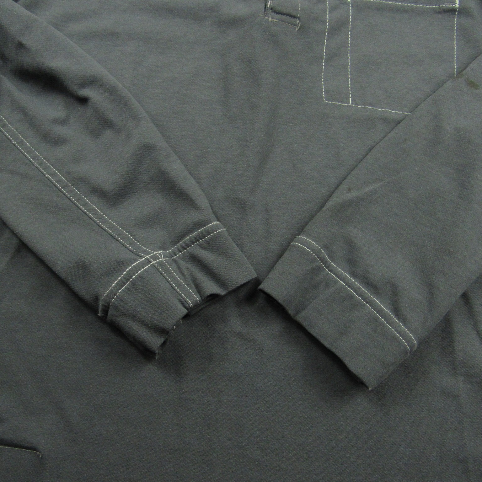Bulwark Shirt Mens Large Gray Henley FR Fire Resistant IQ Westex Pocket Cat 2 A1