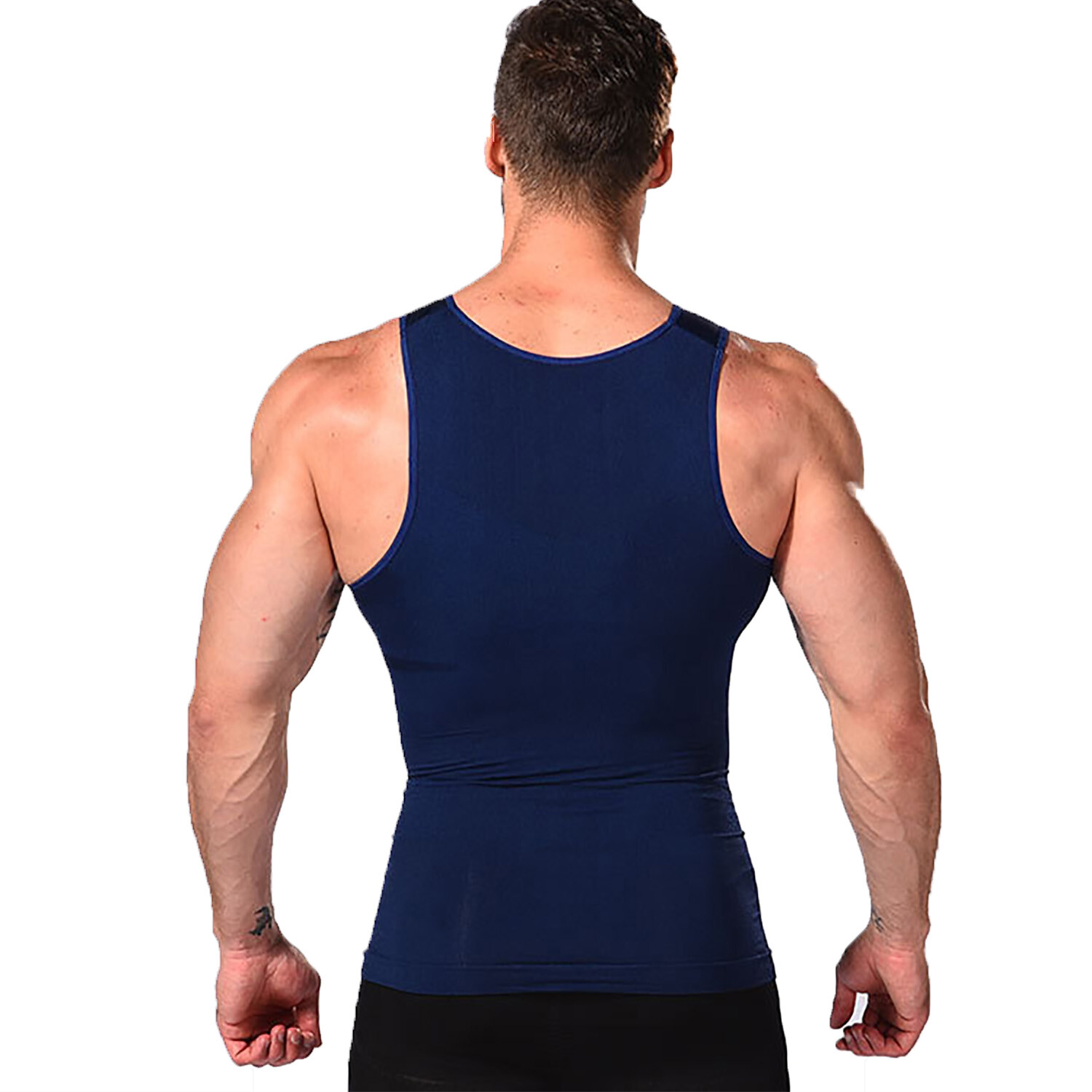 Shaper Men’s Body Shaper Toning T-Shirt Ultra Durable Vest Compression Underwear