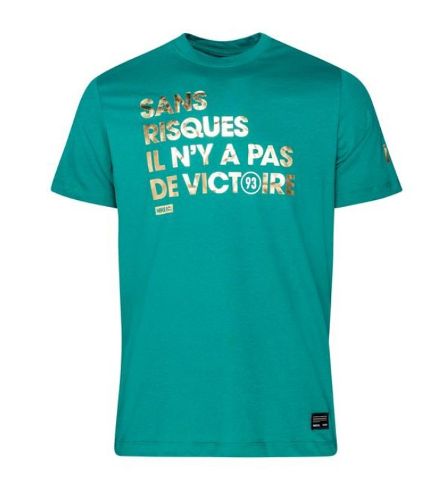 Nike Kylian Mbappe KM Bondy France T-Shirt Green Size Large CQ1513-340 New PSG