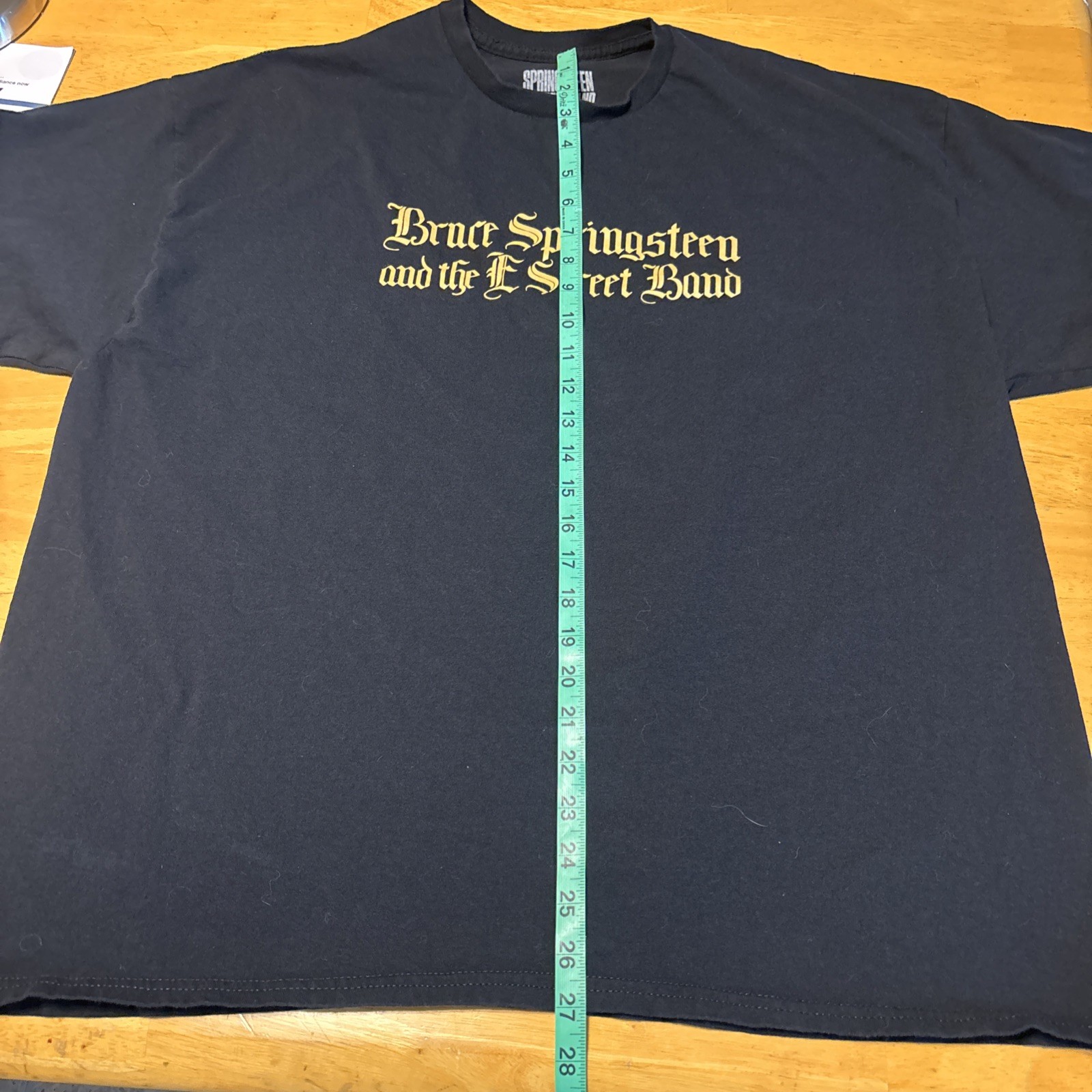 Bruce Springsteen And The E St. Band XXL Logo Shirt Official