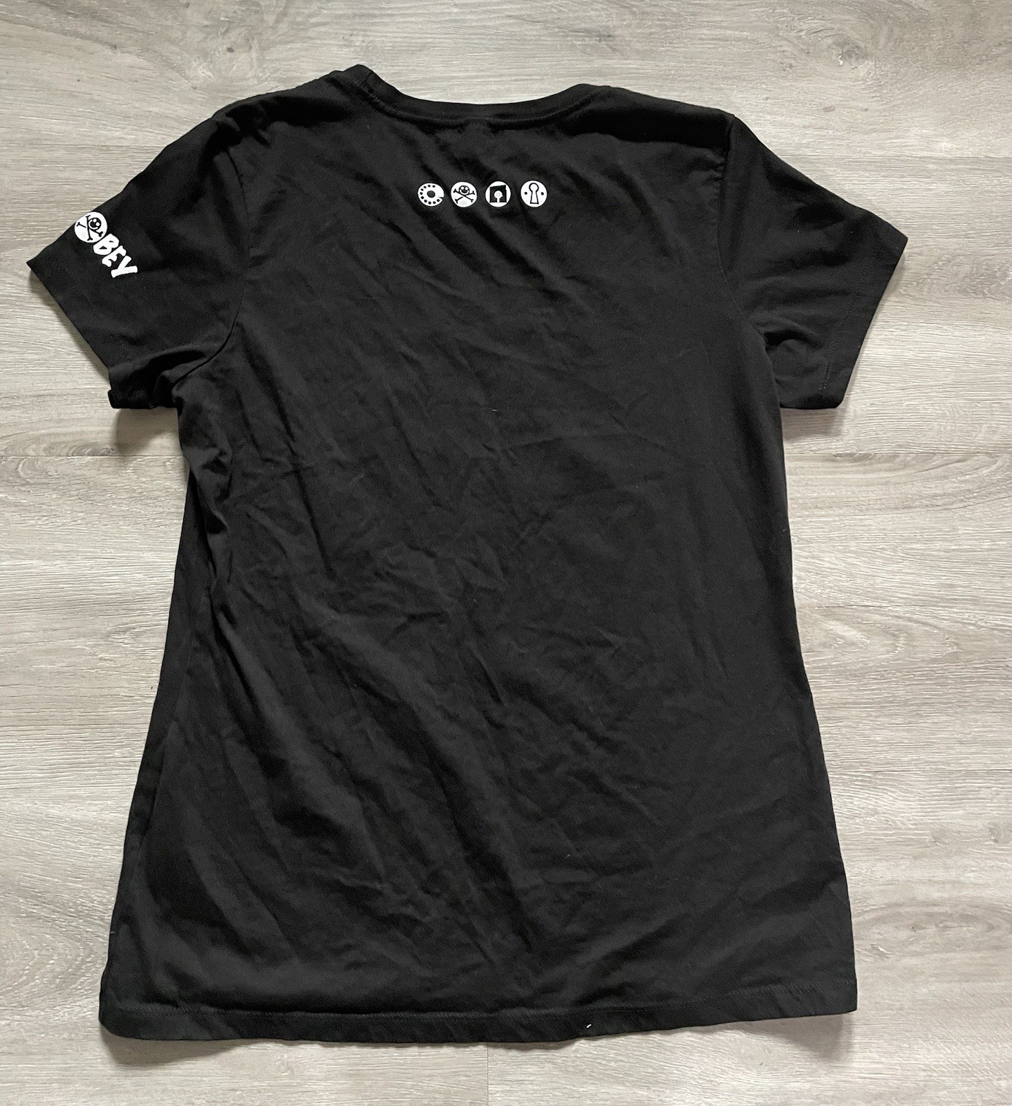Def Con 26 Black Graphic T Shirt Disobey Size L