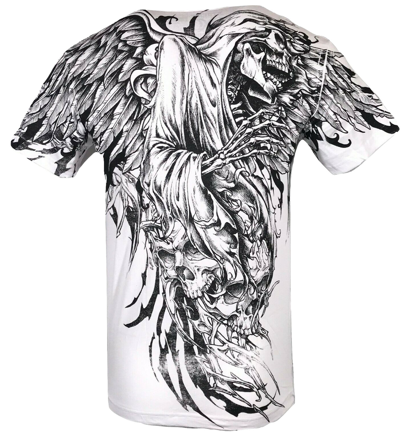 XTREME COUTURE by AFFLICTION Men’s T-Shirt SORROW Skull Biker MMA S-5X
