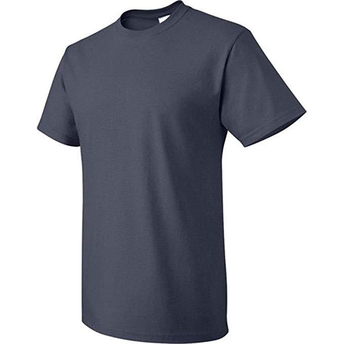 Gemrock Men’s Black Short Sleeve Crew Neck T-Shirt 2-Pack Size Medium