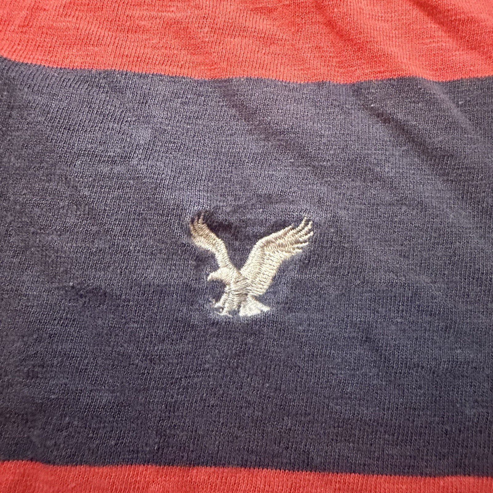 American Eagle Athletic Fit Men’s Small Blue and Red Short Sleeve Shirt