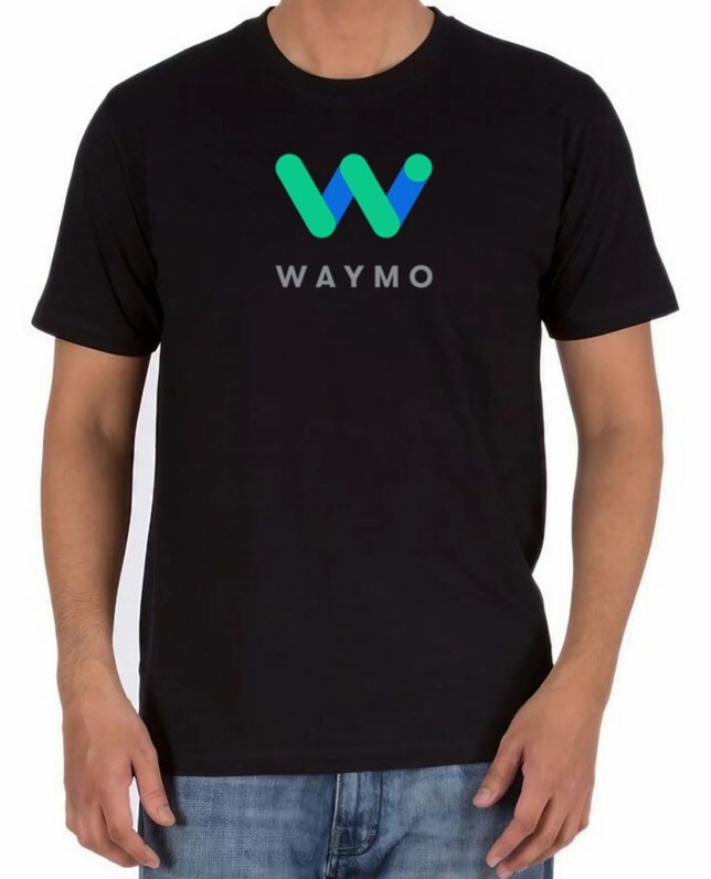 Waymo self-driving cars t-shirt