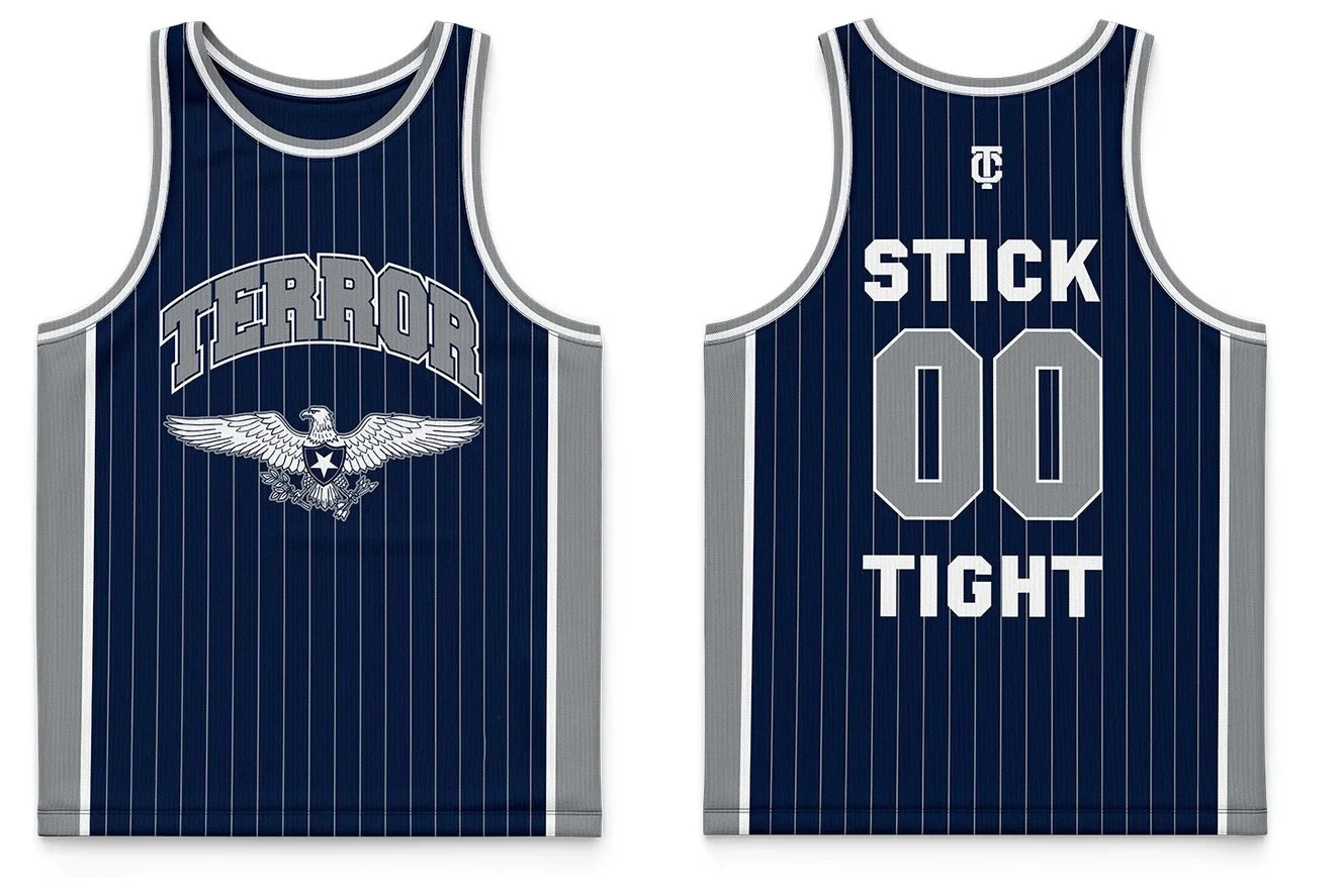 Terror band Basketball Jersey Stick Tight 00 Shirt FUll Size GE741