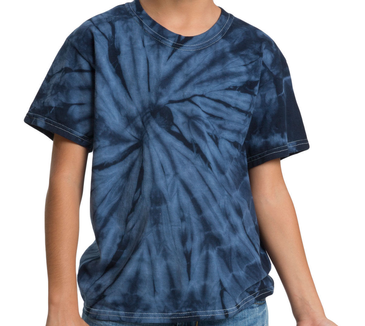 Tie Dye T-Shirts Plain Colors Kids and Adult Colortone 100% Cotton