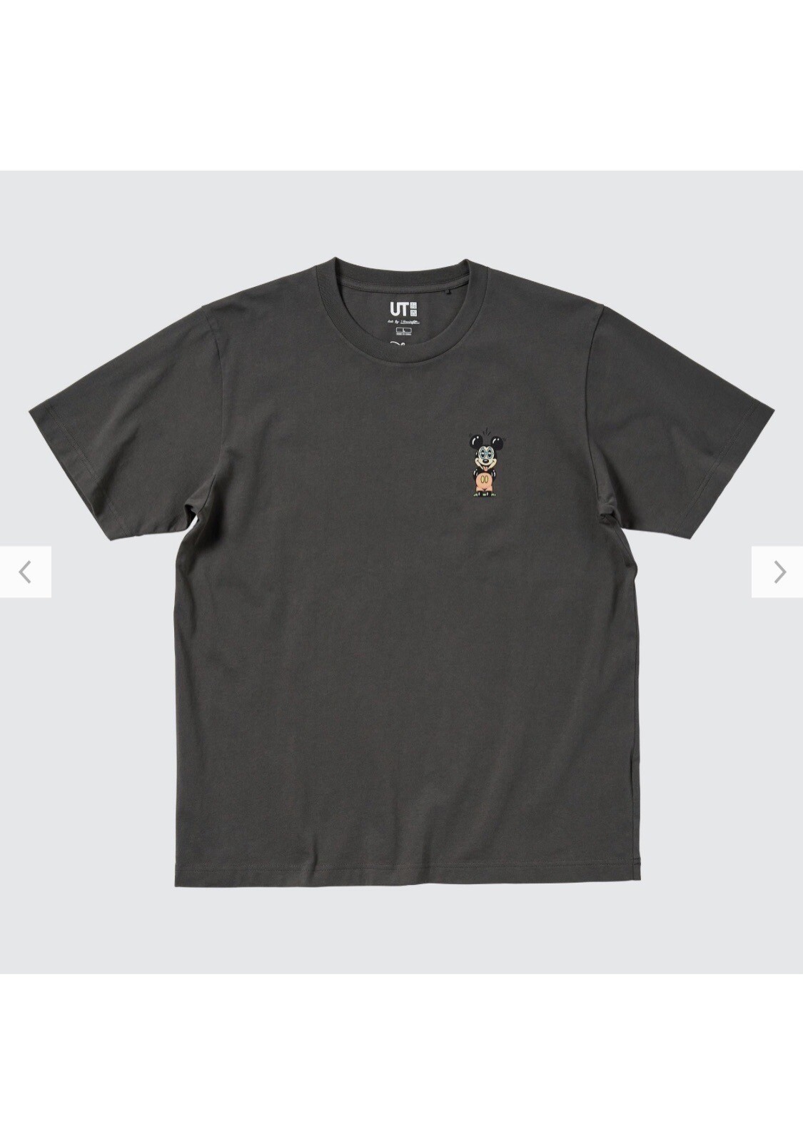 Uniqlo X Steve Harrington Mickey & Friends UT – USED Medium 08 Dark Gray
