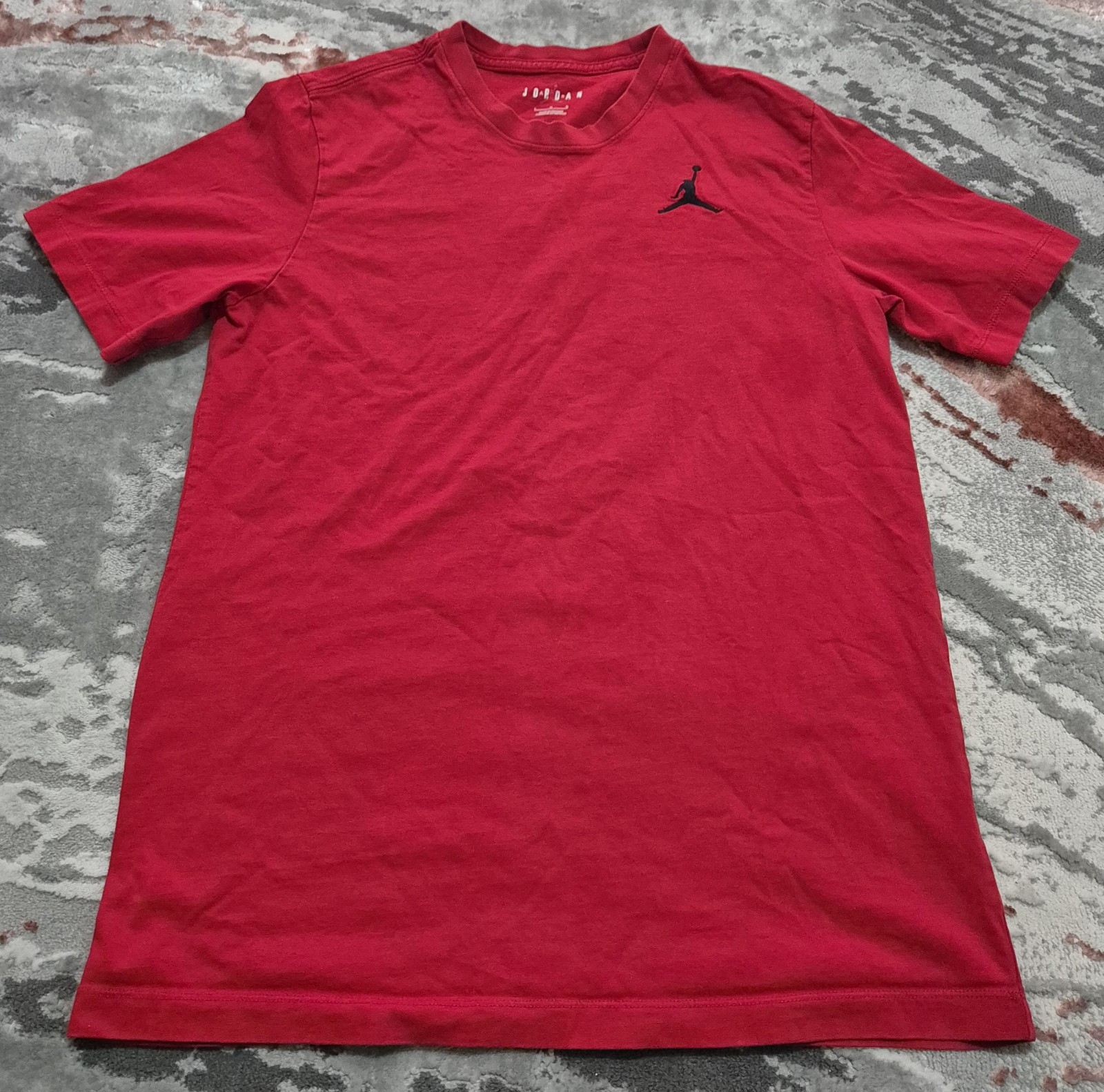 Nike Jordan Air Jumpman T Shirt Short Sleeve Crew Sports Casual Mens Tee Sz L