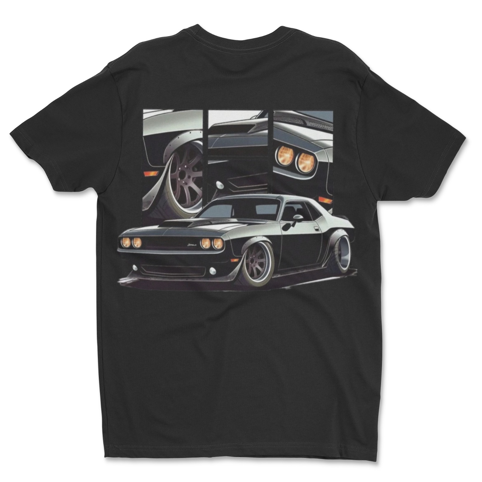 DTF Muscle car/ Custom Unisex Soft Style T-Shirts, Next Level- Cotton