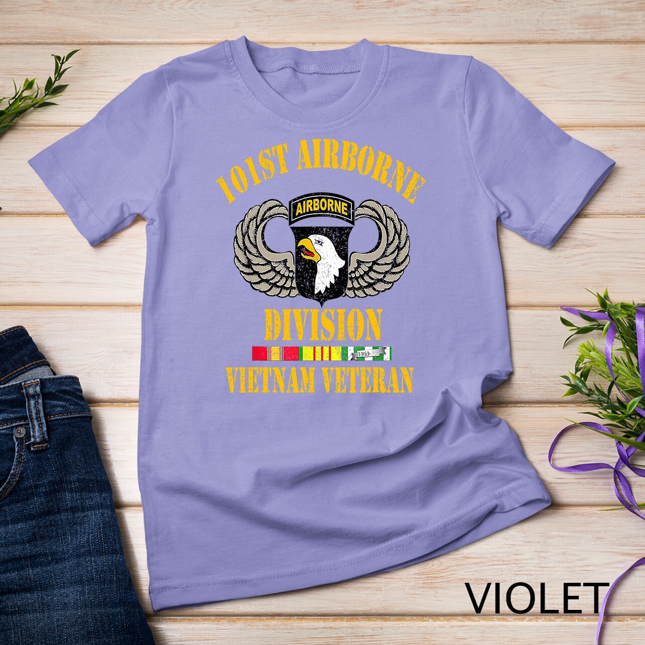 101st Airborne Division Vietnam Veteran Tshirt, Veterans Day Unisex T-shirt