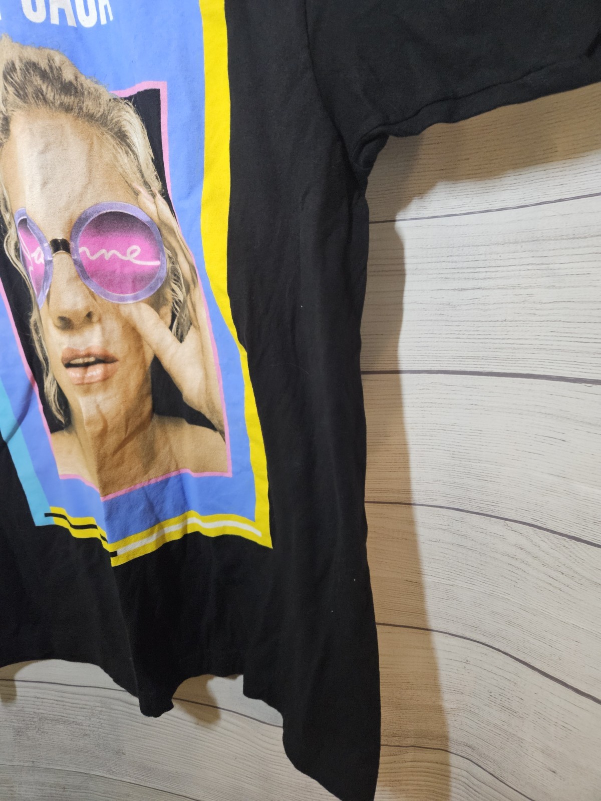 AUTHENTIC Lady Gaga Merch – Joanne World Tour 2017, 2018 Black T Shirt – Size XL