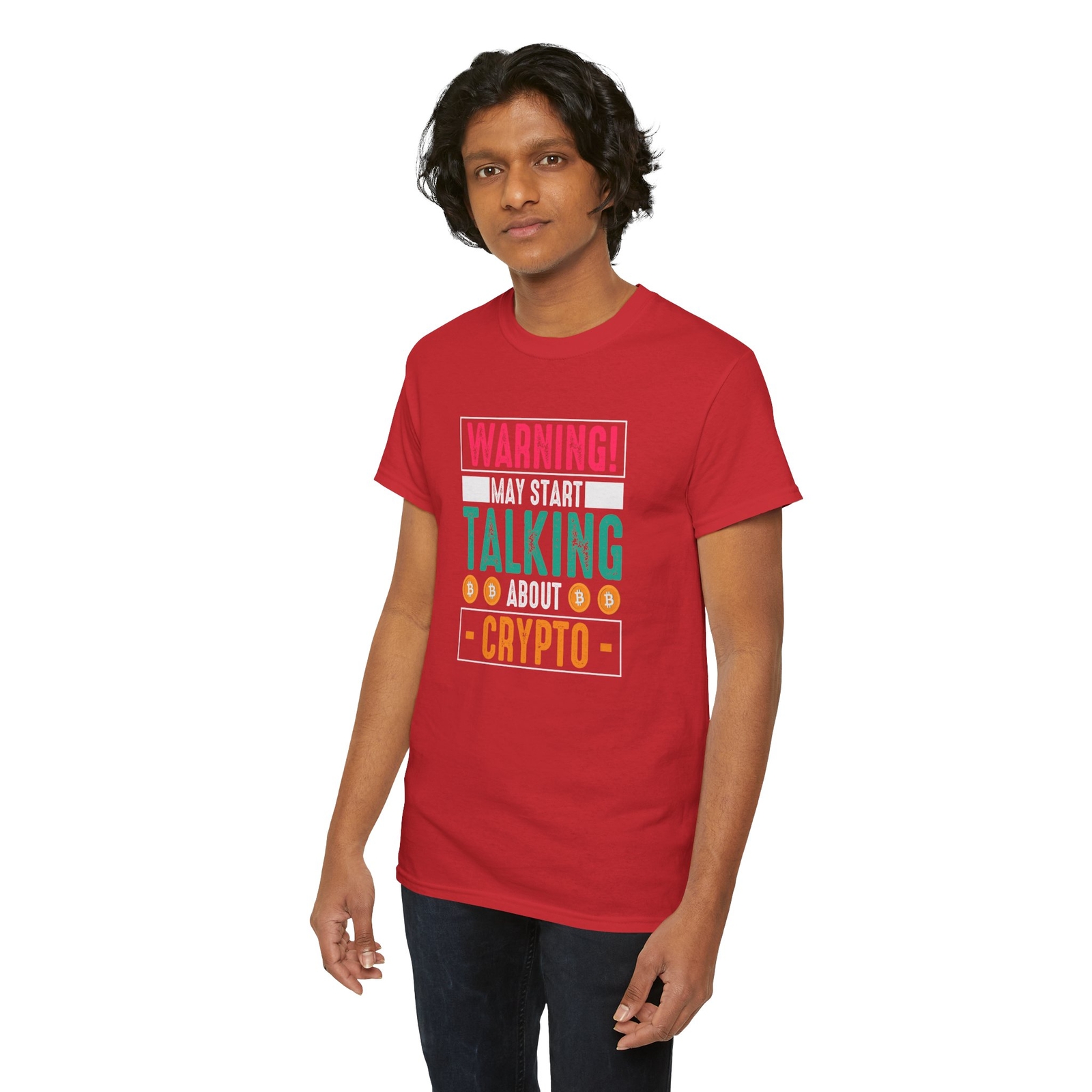 Funny Crypto Trading T-Shirt – Bitcoin Blockchain BTC Investor Tee