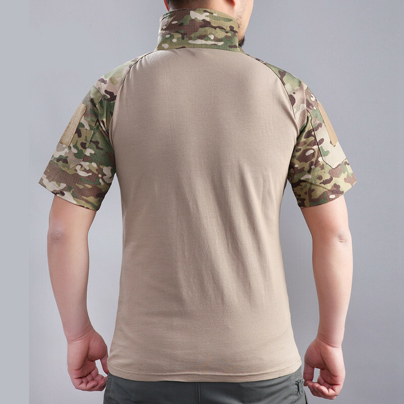 Mens Tactical T-Shirt Long Sleeve Us Army Military Combat Shirts Hiking