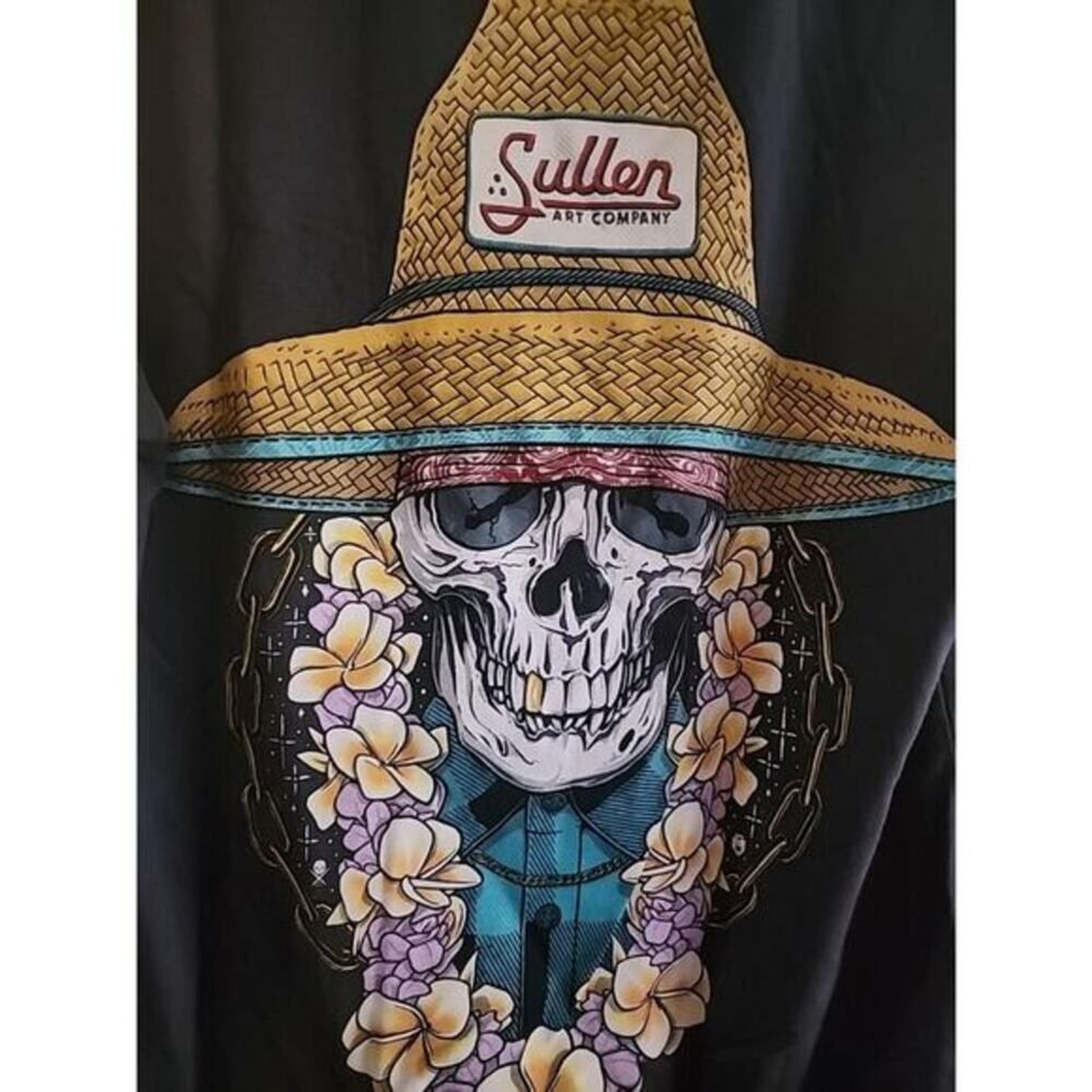 Men’s Sullen Art Collective Rest Easy Small NWT A121 Excellent Tattoo Nice