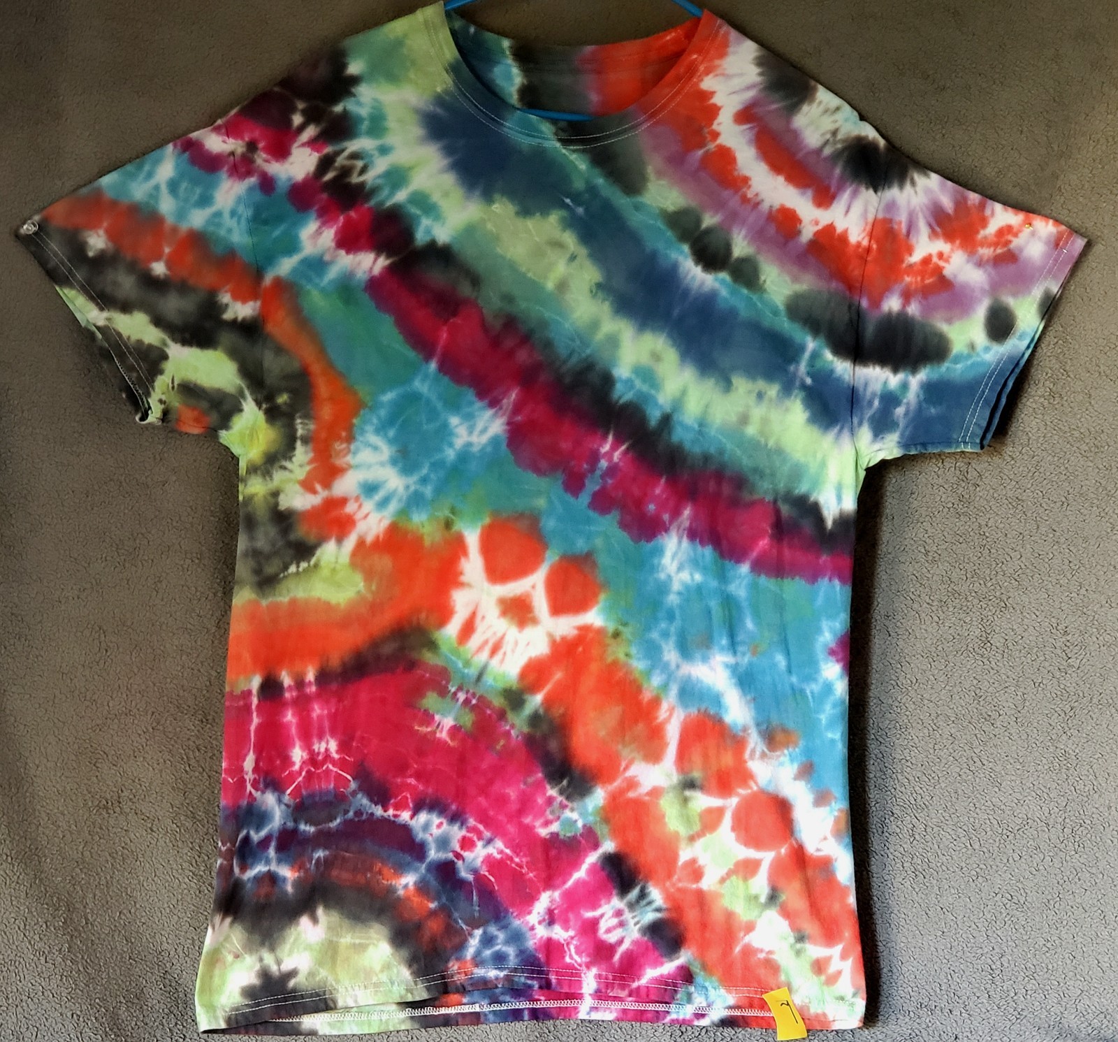 HANES SIZE LARGE 100% Cotton Tye Dyed Shirt Pre-washed WON’T FADE VERY SOFT