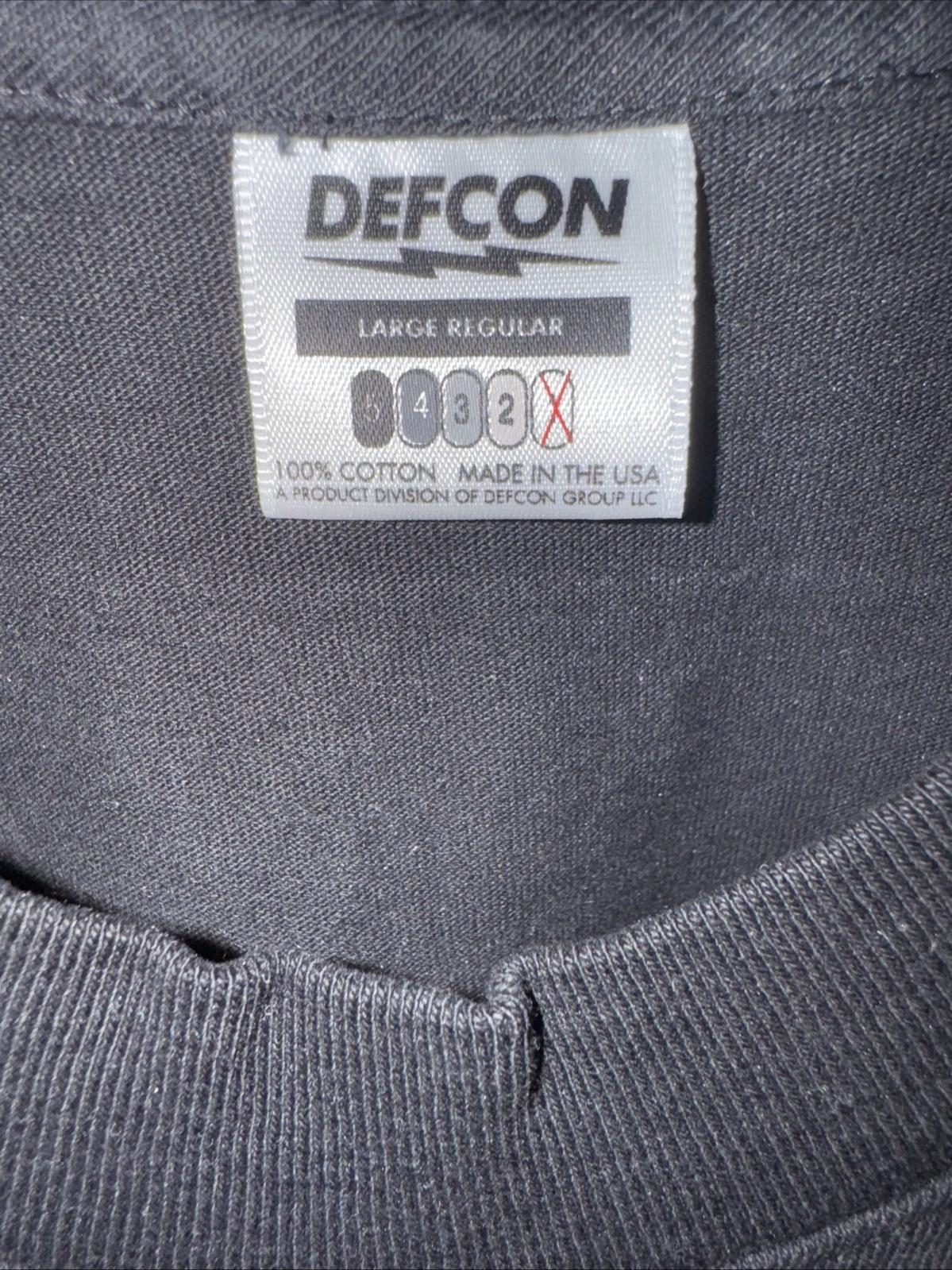 Defcon Group Def Rambo Tshirt LARGE