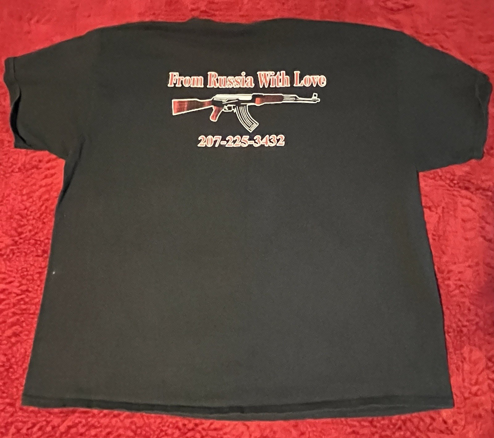 Men’s 2xl Gun Graphic T-shirt