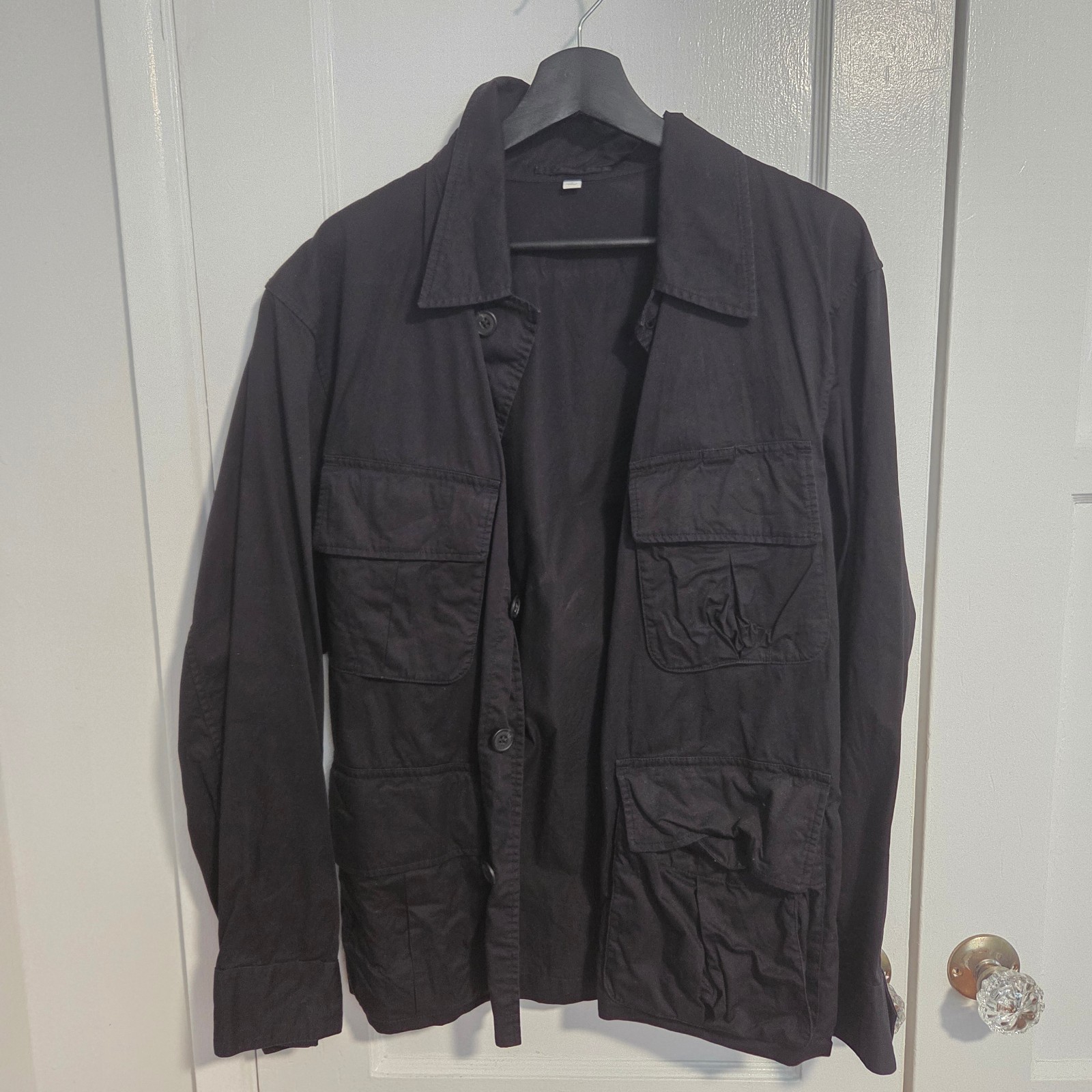 Christophe Lemaire × Uniqlo Utility Fatigue Jacket Small Black