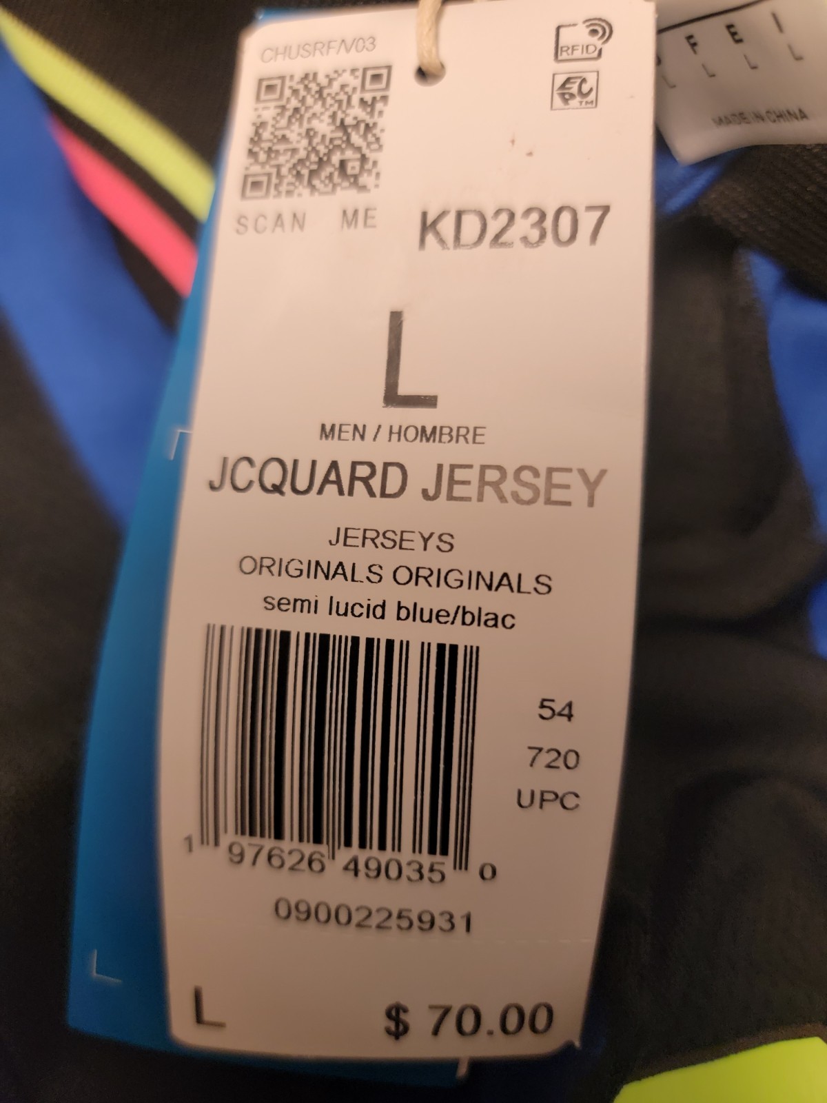 NEW MEN’S ADIDAS ORIGINALS TREFOIL STRIPE JACQUARD SHIRT ~SIZE LARGE #KD2307
